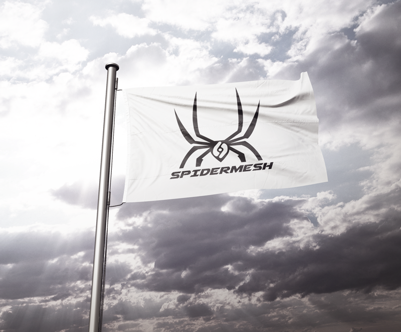 spiderhmesh_flag_logo_s spidermesh logo flag small