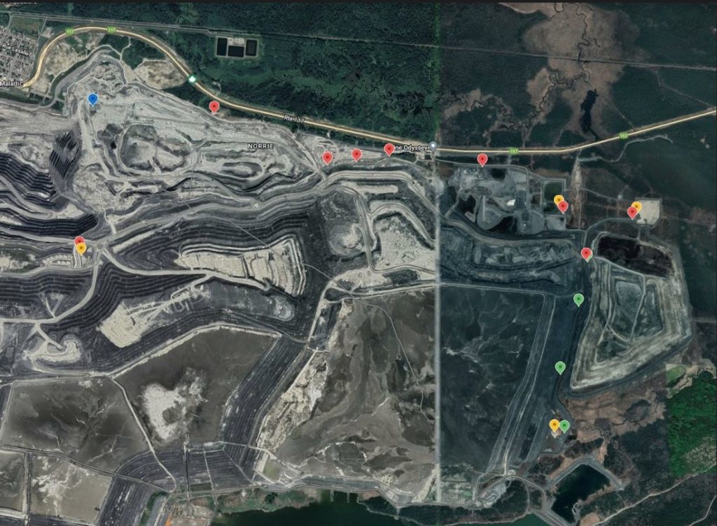 map mine malartic Smartrek technologies