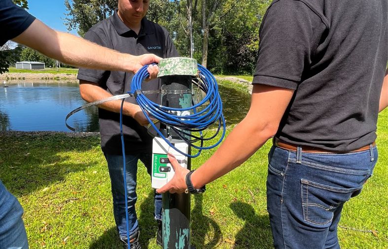 Wireless groundwater level monitoring